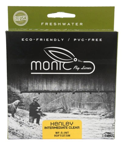 Monic Henley Intermediate Clear Fluglina i gruppen Fiskelinor / Flugfiskelinor / Enhandslinor hos Fishline (NFD338r)