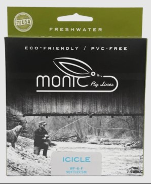 Monic Advanced Trout (Icicle) Flyt Fluglina i gruppen Fiskelinor / Flugfiskelinor / Enhandslinor hos Fishline (NFD346r)