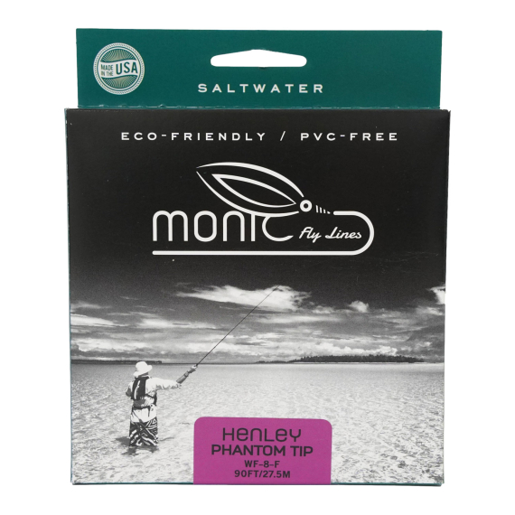 Monic Henley Clear Phantom Tip Flyt i gruppen Fiskelinor / Flugfiskelinor / Enhandslinor hos Fishline (NFD350-5r)