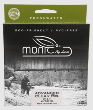 Monic Advanced Clear Plus Flyt Fluglina - # 7 i gruppen Fiskelinor / Flugfiskelinor / Enhandslinor hos Fishline (NFD435)