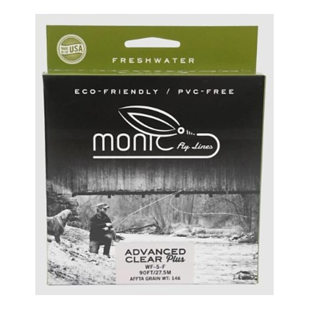 Monic Advanced Clear Plus Flyt i gruppen Fiskelinor / Flugfiskelinor / Enhandslinor hos Fishline (NFD431r)