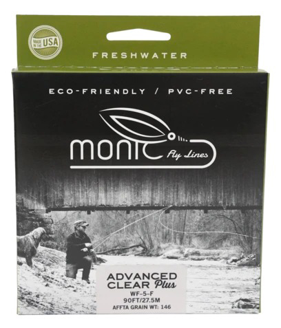 Monic Advanced Clear Plus Flyt Fluglina - # 4 i gruppen Fiskelinor / Flugfiskelinor / Enhandslinor hos Fishline (NFD432)