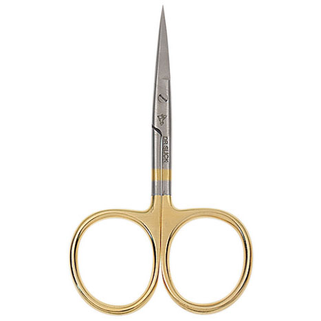 DR Slick All Purpose Scissor 4\'\' Curved i gruppen Verktyg & Tillbehör / Tänger & Saxar / Linklippare & Saxar hos Fishline (NFD620-SAPC4G)