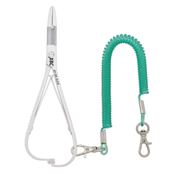 DR Slick XBC Mitten Scissor Clamp 5\'\' Straight - White i gruppen Verktyg & Tillbehör / Tänger & Saxar hos Fishline (NFD756-CMS5WHITE)