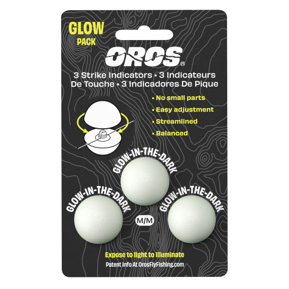 Oros Strike Indicator Glow Pack i gruppen Krok & Småplock / Flöten / Indikatorer Flugfiske hos Fishline (NFD9214-3ssmglow)