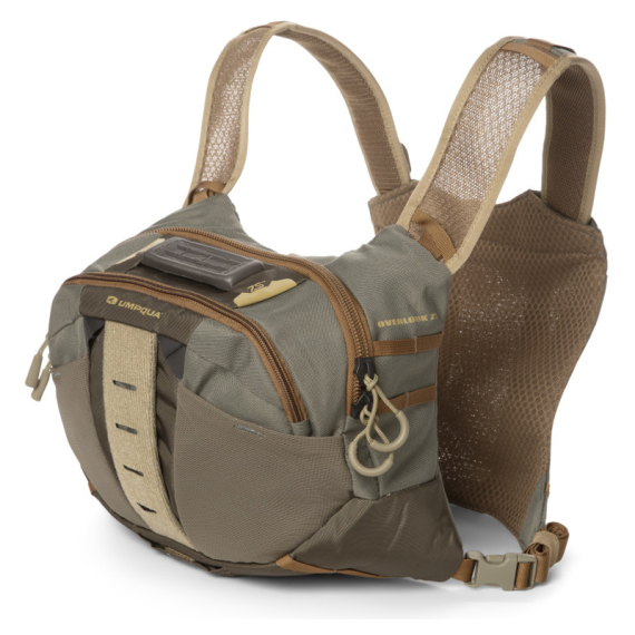 Umpqua ZS2 Overlook 500 Chest Pack/Kit - Olive i gruppen Förvaring / Fiskeväskor / Chest Packs hos Fishline (NFD9359)