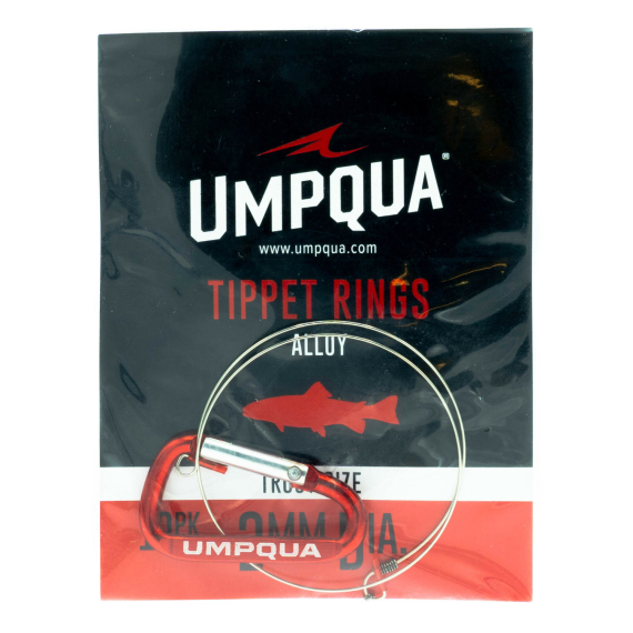 Umpqua Tippet Ring Premium 2mm 10-pack i gruppen Krok & Småplock / Tafsar & Tafsmaterial / Tafsmaterial / Tafsmaterial Flugfiske hos Fishline (NFD9383)