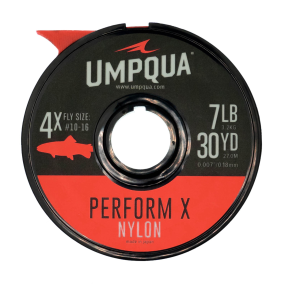 Umpqua Perform X Trout Nylon Tippet 27m i gruppen Krok & Småplock / Tafsar & Tafsmaterial / Tafsmaterial / Tafsmaterial Flugfiske hos Fishline (NFD9395-1Xr)