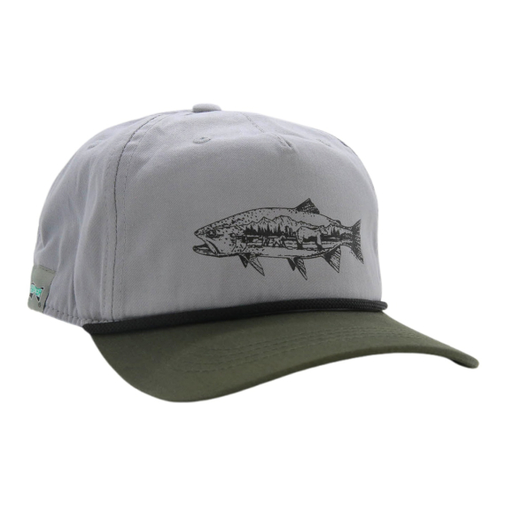 RepYourWater Brimmed Hat 5 Panel Unstructured - Grizzly Trout i gruppen Kläder & Skor / Kepsar & Huvudbonader / Kepsar hos Fishline (NFD9537)