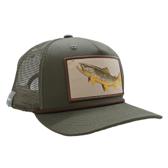 RepYourWater Hat 5 Panel - Hungry Brown Hat i gruppen Kläder & Skor / Kepsar & Huvudbonader / Kepsar hos Fishline (NFD9544)