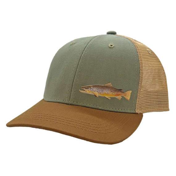 RepYourWater Hat Standard Fit - Tailout Series Brown i gruppen Kläder & Skor / Kepsar & Huvudbonader / Kepsar hos Fishline (NFD9549)