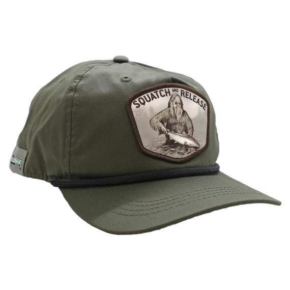 RepYourWater Hat 5 Panel Unstructured - Squatch and Release Badge i gruppen Kläder & Skor / Kepsar & Huvudbonader / Kepsar hos Fishline (NFD9555)