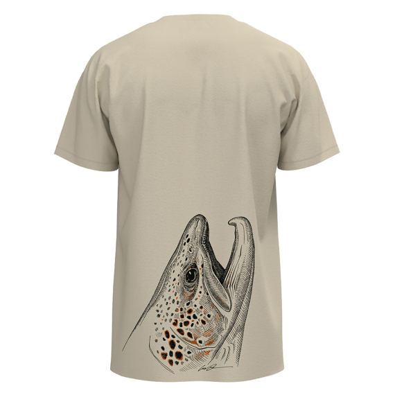 RepYourWater T-Shirt Rising Brown i gruppen Kläder & Skor / Kläder / T-shirts hos Fishline (NFD9566-Mr)