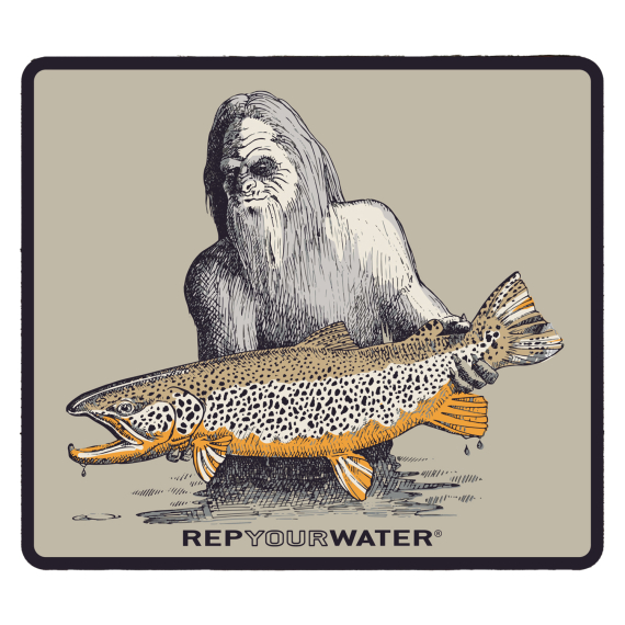 RepYourWater Sticker - Hero Squatch i gruppen Övrigt / Klistermärken & Dekaler hos Fishline (NFD9574)