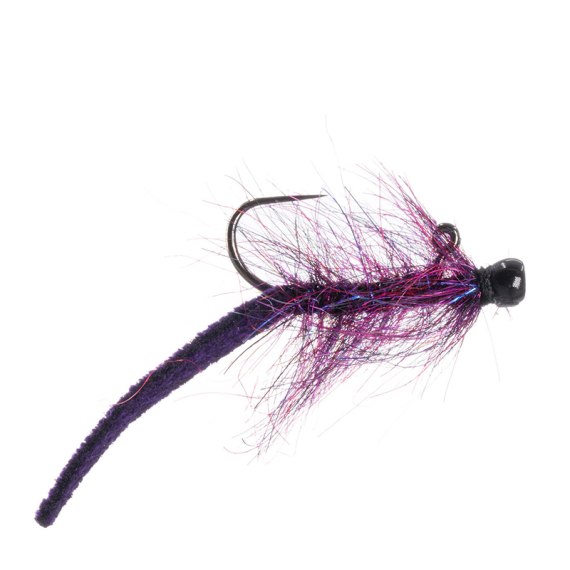 Umpqua Balanced Leather Leech Nano #12 - Purple i gruppen Fiskedrag / Flugor hos Fishline (NFD9629-PL12)