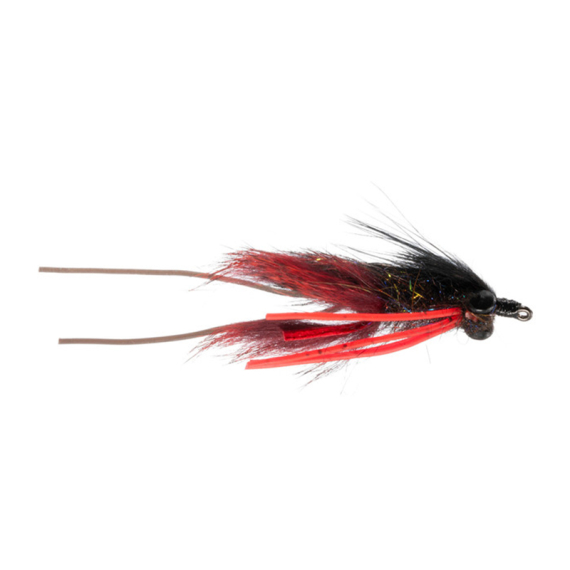 Umpqua Pinch Hitter #6 - Black/Red i gruppen Fiskedrag / Flugor hos Fishline (NFD9631-BR6)