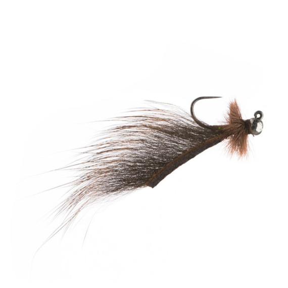 Umpqua Mini Leech Jig #12 - Brown i gruppen Fiskedrag / Flugor hos Fishline (NFD9641-BR12)