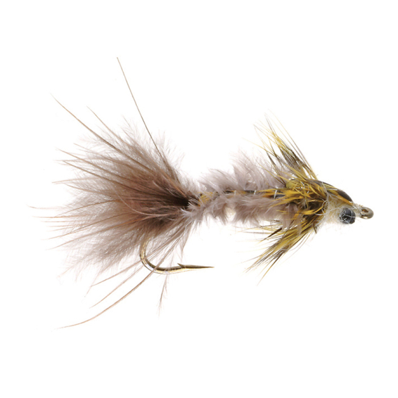 Umpqua Bear\'s Saddleback Hex Yellow #6 i gruppen Fiskedrag / Flugor hos Fishline (NFD9644-Y6)