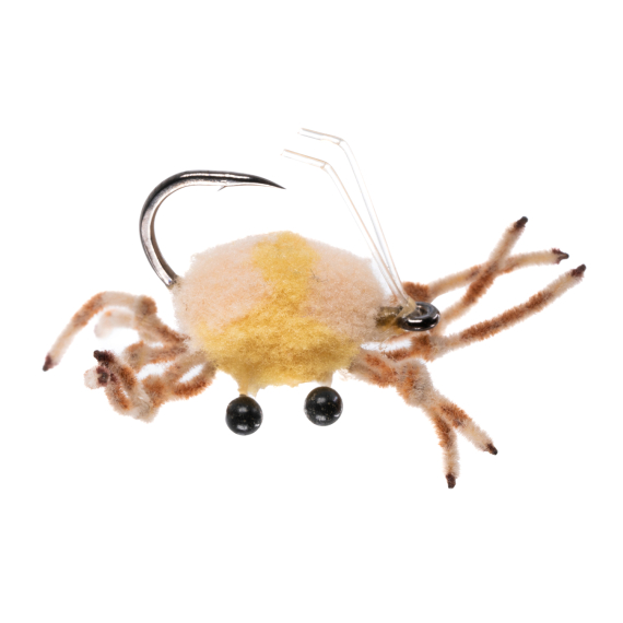 Umpqua McFly Crab Chicone Tan - #1 i gruppen Fiskedrag / Flugor / Saltvattenflugor hos Fishline (NFD9653-T1)