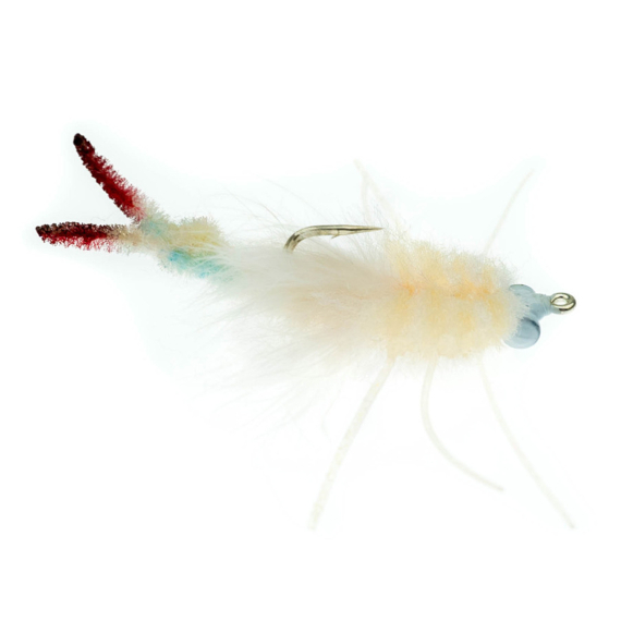 Umpqua Strong Arm Merkin Skok White Medium #2 i gruppen Fiskedrag / Flugor / Saltvattenflugor hos Fishline (NFD9654-OLMed2)