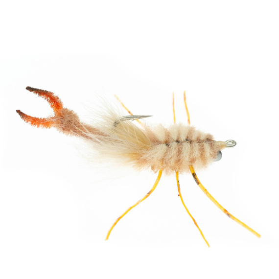 Umpqua Strong Arm Merkin Skok Tan Light #2 i gruppen Fiskedrag / Flugor / Saltvattenflugor hos Fishline (NFD9654-TanLight2)