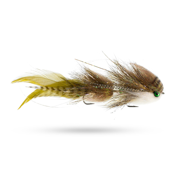 Umpqua Trasher Hurst Olive #1 x #2 i gruppen Fiskedrag / Flugor / Streamers hos Fishline (NFD9655-OL01X02)