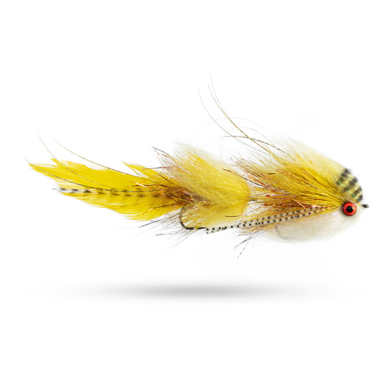 Umpqua Trasher Hurst Yellow #1 x #2 i gruppen Fiskedrag / Flugor / Streamers hos Fishline (NFD9655-YE01X02)