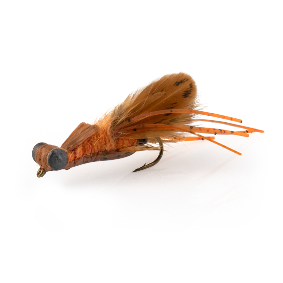 Umpqua Creek Crawler Dirty Orange #4 Hada\'s i gruppen Fiskedrag / Flugor / Streamers hos Fishline (NFD9656-OR4)