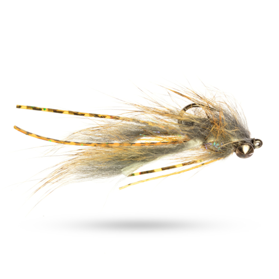 Umpqua Hell Razor Craw Nat Grey #12 i gruppen Fiskedrag / Flugor / Streamers hos Fishline (NFD9662-GR12)