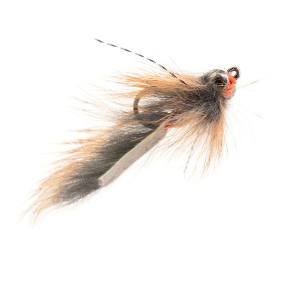 Umpqua Hell Razor Leech Nat Grey #12 i gruppen Fiskedrag / Flugor / Streamers hos Fishline (NFD9663-GR12)