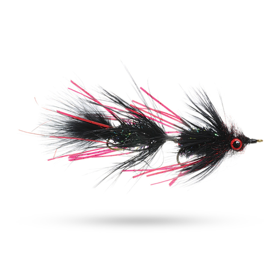 Umpqua Circus Peanut Black/Blood #4 x #4 i gruppen Fiskedrag / Flugor / Streamers hos Fishline (NFD9666-4X4)