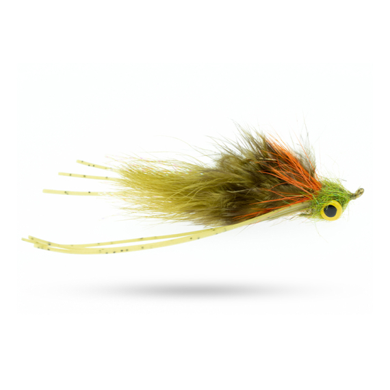 Umpqua Super Bugger Beck\'s Olive #6 i gruppen Fiskedrag / Flugor / Streamers hos Fishline (NFD9673-OL6)