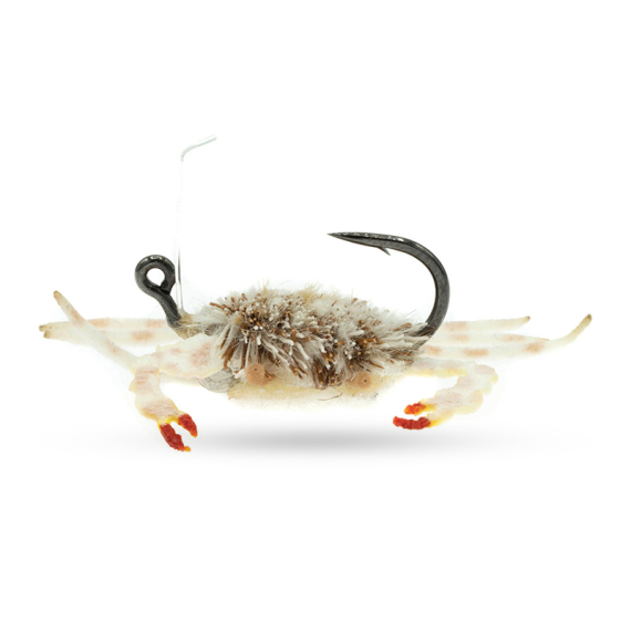 Umpqua Danger Muffin Crab McKnight Ghost Tan i gruppen Fiskedrag / Flugor / Saltvattenflugor hos Fishline (NFD9677-TA2r)