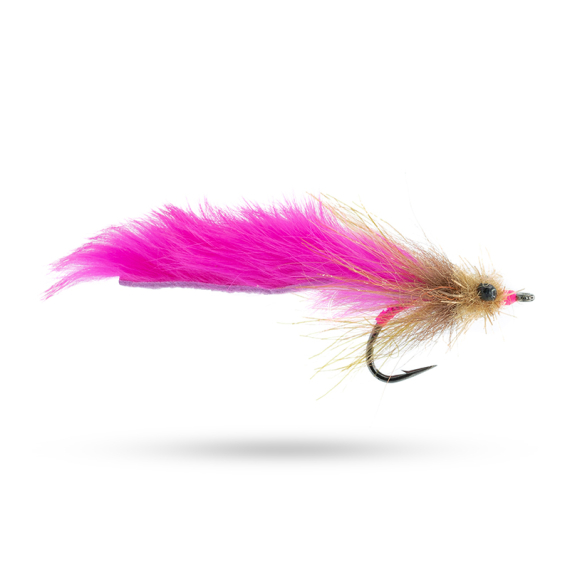 Umpqua Chewy\'s Tarponator Chouinard Pink/Tan #2/0 i gruppen Fiskedrag / Flugor / Saltvattenflugor hos Fishline (NFD9685-PITA20)