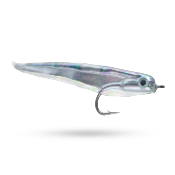 Umpqua Gummy Minnow Pearl i gruppen Fiskedrag / Flugor / Saltvattenflugor hos Fishline (NFD9699-PE2r)