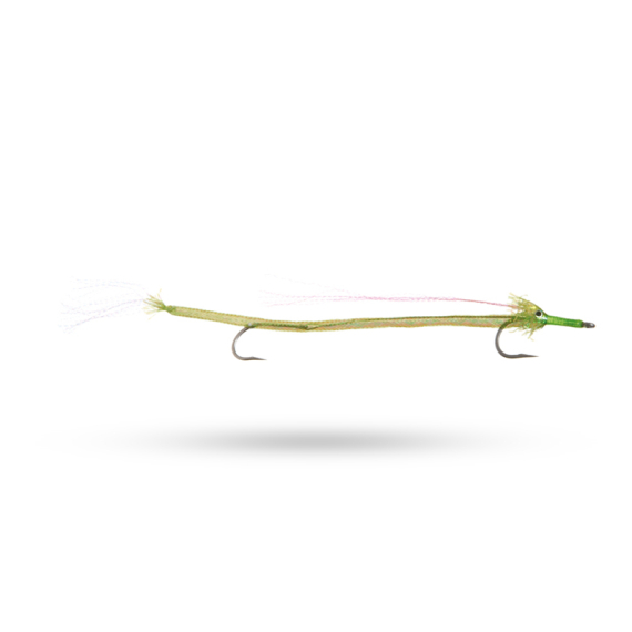 Umpqua Cuda Flourescent Green Tandem #2/0 i gruppen Fiskedrag / Flugor / Saltvattenflugor hos Fishline (NFD9704-FLGR20)