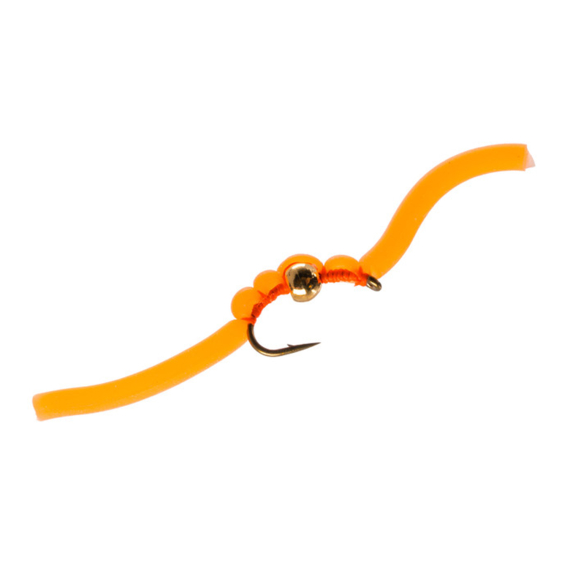 Umpqua Squirmy Wormie TB Flourescent Orange #12 i gruppen Fiskedrag / Flugor / Nymfer hos Fishline (NFD9707-FLOR12)