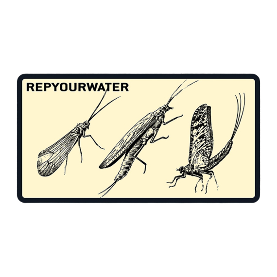 RepYourWater Sticker - The Hatch i gruppen Övrigt / Klistermärken & Dekaler hos Fishline (NFD9718)