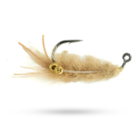 Umpqua Mayhem Crab Chicone Tan #2 i gruppen Fiskedrag / Flugor / Saltvattenflugor hos Fishline (NFD9738-Tan)