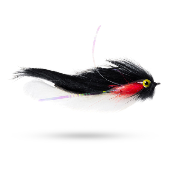 Umpqua Kvichak Killer Anderson Black / White #1/0 i gruppen Fiskedrag / Flugor / Gäddflugor hos Fishline (NFD9743-BlWhite)