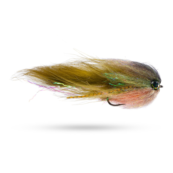 Umpqua Rabbid Strip Streamer Osowski Olive #2 i gruppen Fiskedrag / Flugor / Streamers hos Fishline (NFD9744-Olive)