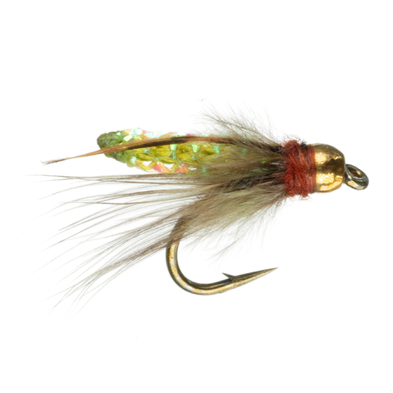 Umpqua Pupa BH Olive i gruppen Fiskemetoder / Flugfiske / Flugor hos Fishline (NFD9753-OL14r)