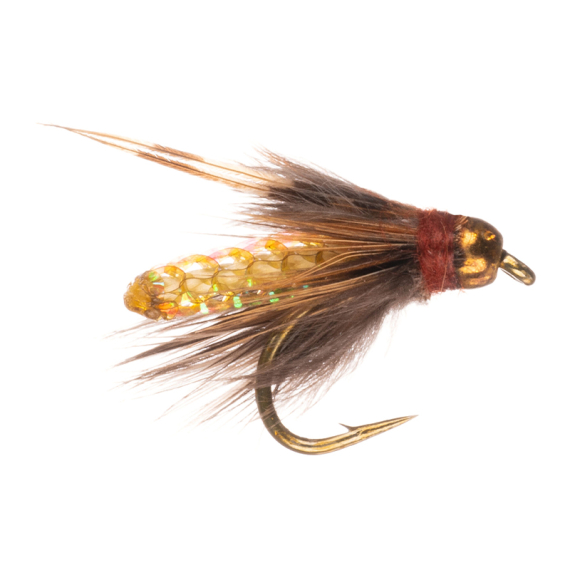 Umpqua Pupa BH Tan i gruppen Fiskemetoder / Flugfiske / Flugor hos Fishline (NFD9753-TAN14r)