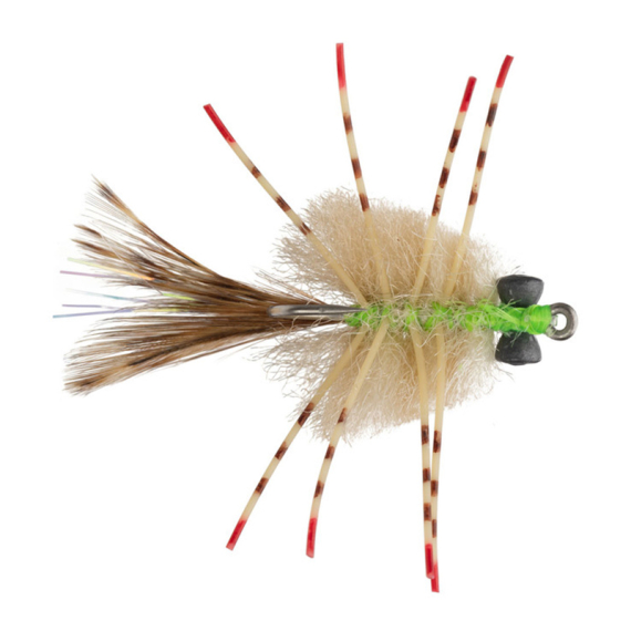 Umpqua Improved Merkin Tan / Sand i gruppen Fiskedrag / Flugor / Saltvattenflugor hos Fishline (NFD9775-2r)