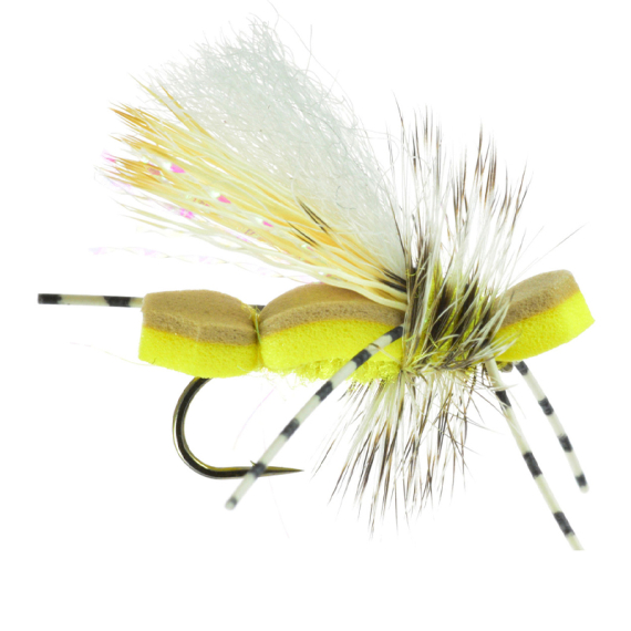 Umpqua 409 Yeager Yellow - #12 i gruppen Fiskedrag / Flugor / Torrflugor hos Fishline (NFD9834)
