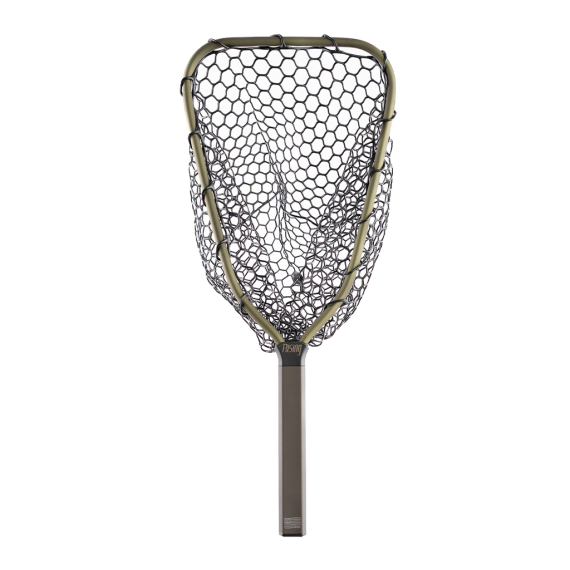 Rising Brookie Landing Net Black 25cm handle - Moss i gruppen Verktyg & Tillbehör / Håvar / Flugfiskehåvar hos Fishline (NFD9962-B-25Moss)