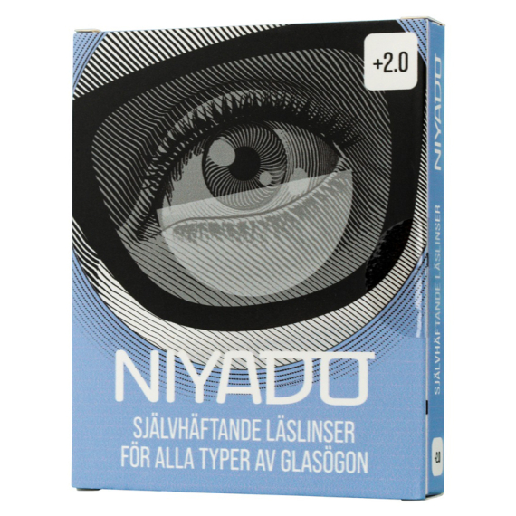 Niyado - Stick on lenses Far-Sighted + i gruppen Kläder & Skor / Solglasögon / Tillbehör Solglasögon hos Fishline (NIY-P10r)