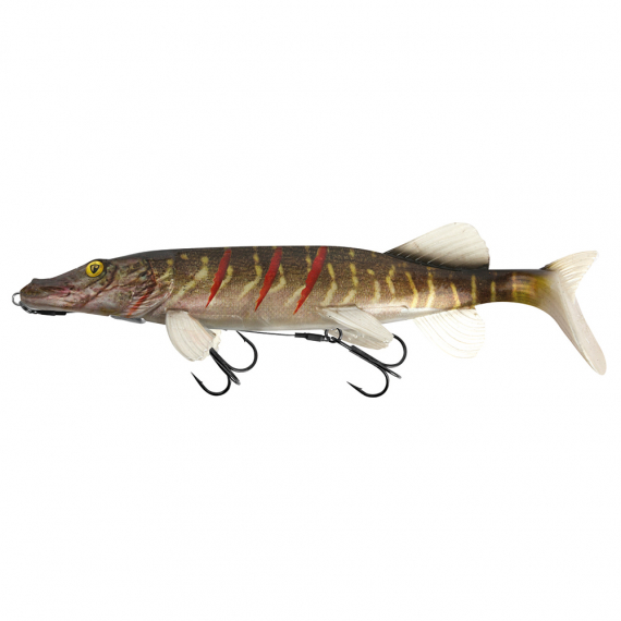 Fox Rage Pike Replicant 20 cm Shallow - Super Natural i gruppen Fiskedrag / Swimbaits / Mjuka Swimbaits hos Fishline (NRE023r)