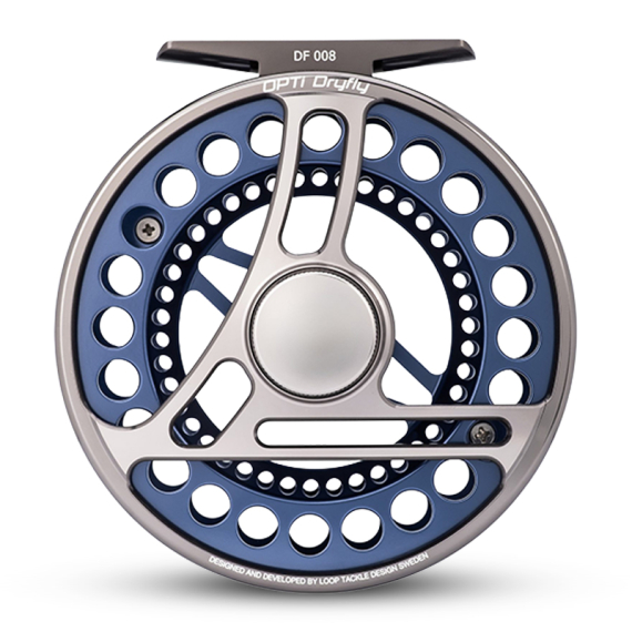 Loop Opti Fly Reel Arctic Blue i gruppen Fiskerullar / Flugfiskerullar & Extraspolar / Flugrullar hos Fishline (ODFBG-Lr)