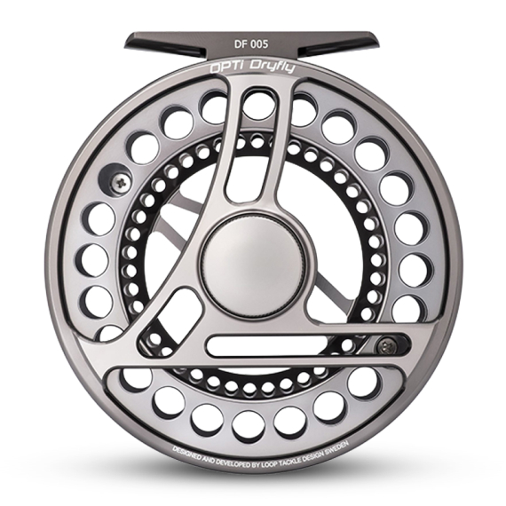 Loop Opti Fly Reel Mist Silver i gruppen Fiskerullar / Flugfiskerullar & Extraspolar / Flugrullar hos Fishline (ODFS-Lr)